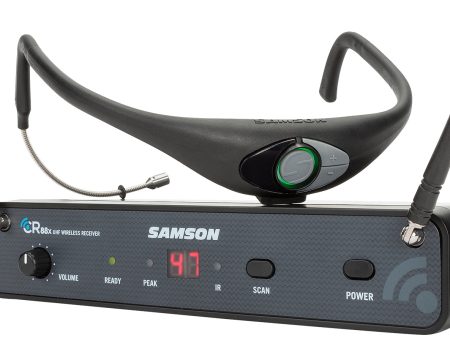 Samson Airline 88X Headset Wireless UHF Microphone Fitness System 100-Ch. D-Band Supply