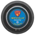 Rockville RM64PRO 6.5  4 Ohm Mid-Bass Midrange Car Speaker, 105dB 200w Online