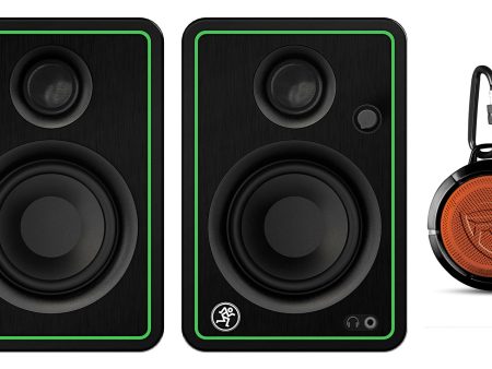 Pair Mackie CR3-XBT 3  50 Watt Bluetooth Studio Monitors Speakers+Home Speaker Online Hot Sale