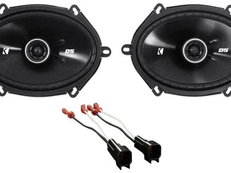 Kicker 6x8  Front Speaker Replacement Kit For 2001-2005 Ford Explorer Sport Trac For Cheap