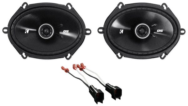 Kicker 6x8  Front Speaker Replacement Kit For 2001-2005 Ford Explorer Sport Trac For Cheap