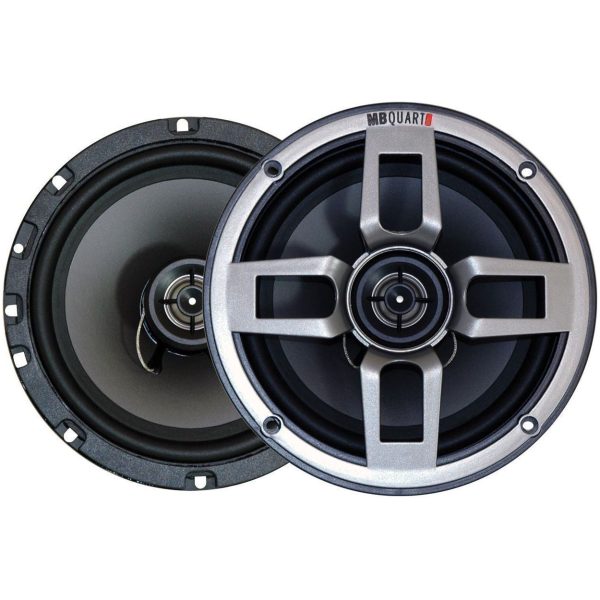 2 Pairs MB Quart FKB116 6.5  2-Way Full Range Coaxial Car Stereo Speakers on Sale