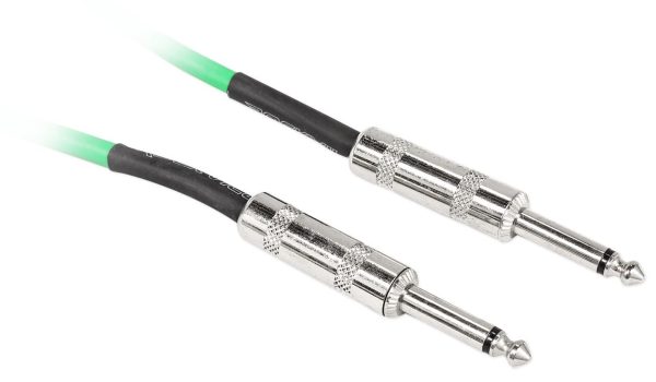 10 Rockville 3   1 4  TS - 1 4   TS Guitar Instrument Cable (5 Colorsx2 of each) Discount