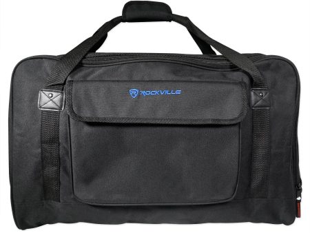 Rockville TB12 Lightweight Rugged Speaker Bag Carry Case For 12  DJ PA Speakers Fashion