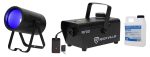 American DJ COB Cannon LP200 RGBAL LED DMX Pulse Strobe Wash Light+Fog Machine Fashion