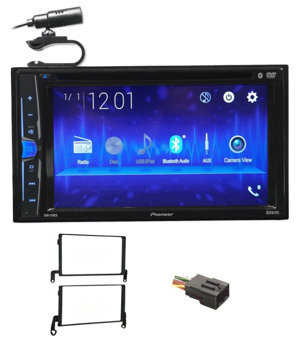 Pioneer DVD CD Bluetooth Receiver iPhone Android USB For 99-02 Lincoln Navigator Hot on Sale