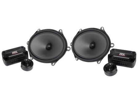 Pair MTX THUNDER681 5x7    6x8  360 Watt Car Stereo Component Speakers Hot on Sale