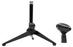 Rockville RDTS Adjustable Height Studio Desktop Tripod Microphone Stand+Mic Clip Supply