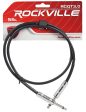 10 Rockville 3   1 4  TS - 1 4   TS Guitar Instrument Cable (5 Colorsx2 of each) Discount