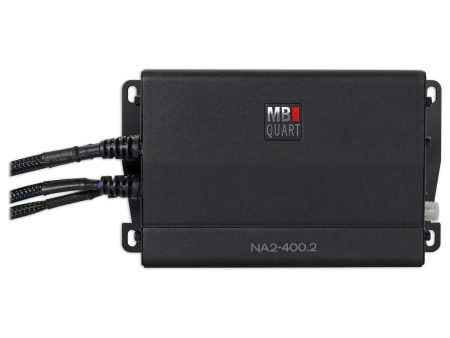 MB QUART NA2-400.2 400w 2-Channel Amplifier Amp For Polaris ATV UTV RZR CART Online now