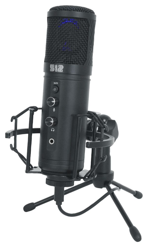 512 Audio by Warm Audio Tempest Large Diaphragm Condenser USB Microphone+Stand For Cheap