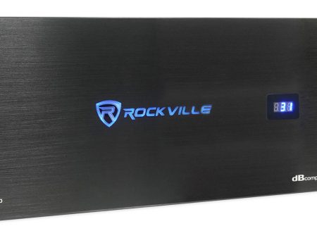 Rockville dBcomp4 Competition Mono Amplifier 3000w RMS Dyno-Certified! Car Audio Amp For Cheap