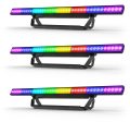 (3) Chauvet DJ COLORSTRIP PIX ILS LED DMX Light Bar Strips w  Eye-Candy FX For Sale