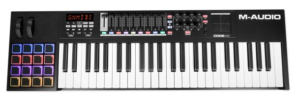 M-Audio Code 49 49-Key USB MIDI Production Keyboard Controller w  X Y Pad CODE49 on Sale