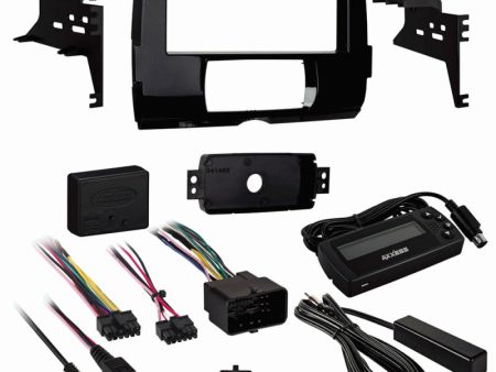 Metra 99-9714 2014-2018 Harley Davidson Complete Stereo Dash Install Kit+Harness Fashion