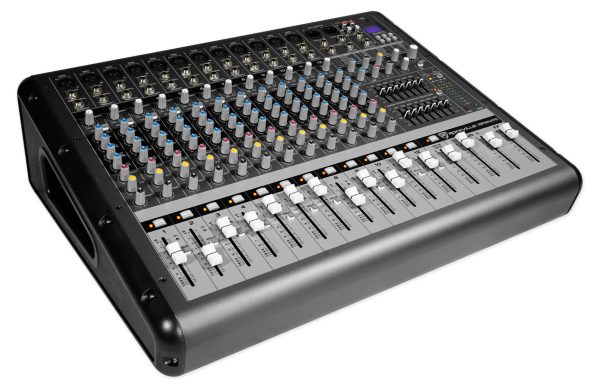 Rockville RPM1470 14 Channel 6000w Actived Mixer w  USB  Effects 14 XDR2 Mic Pres Discount