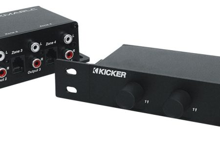 Kicker 48KXMARLC 4-Zone Boat RV Remote Level Control for Marine Amplifiers Sale