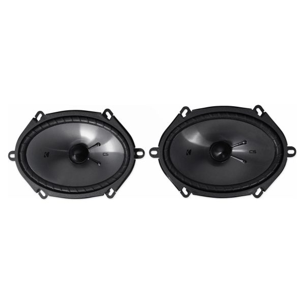 KICKER 46CSS684 6X8  450w Car Audio Component Speakers w  0.75  Tweeters CSS68 Hot on Sale