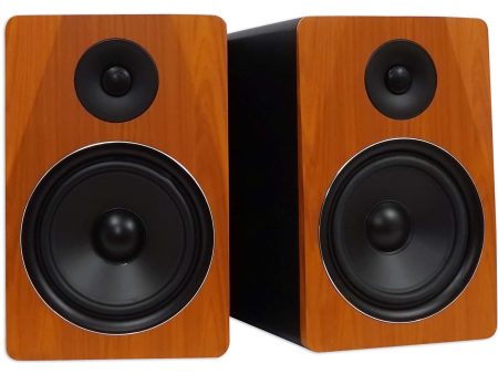 Rockville APM8C 8  2-Way 500W Active Powered USB Studio Monitor Speakers Pair Online Sale