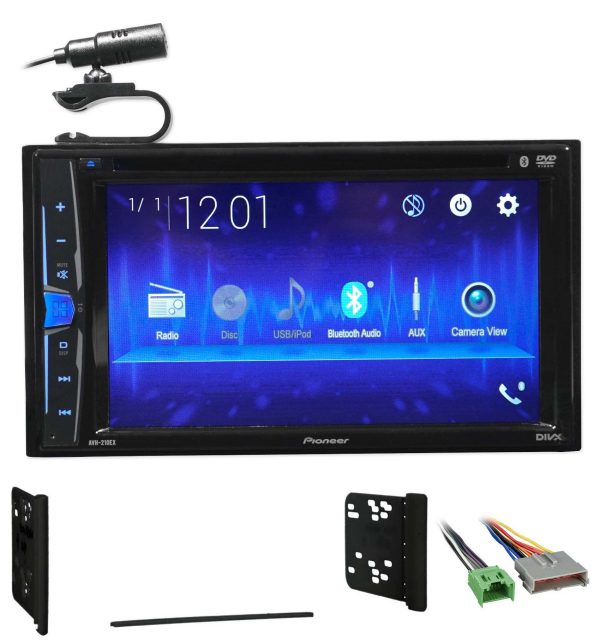 Pioneer DVD CD Bluetooth Receiver iPhone Android USB For 1995-1997 Ford Explorer Online