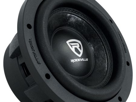 Rockville W8K6D2 V2 8  1400w Peak Car Stereo Subwoofer Dual 2-Ohm Sub 350w RMS Hot on Sale