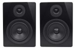 Pair Rockville APM5B 5.25  250 Watt Active Powered USB Studio Monitor Speakers Cheap