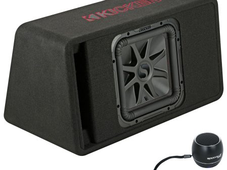 KICKER 45VL7R122 L7R 12  Subwoofer+Vented Sub Box Enclosure VL7R122+Home Speaker Hot on Sale