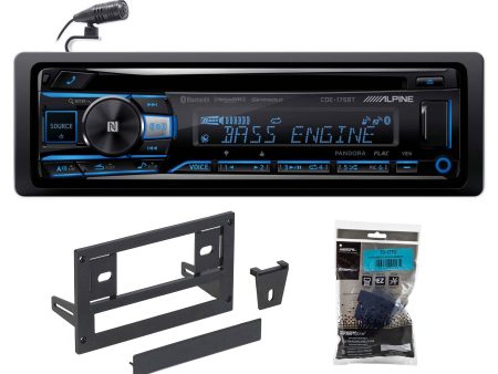 ALPINE Bluetooth CD Player USB AUX SiriusXM For 1987-1993 Ford Mustang Cheap