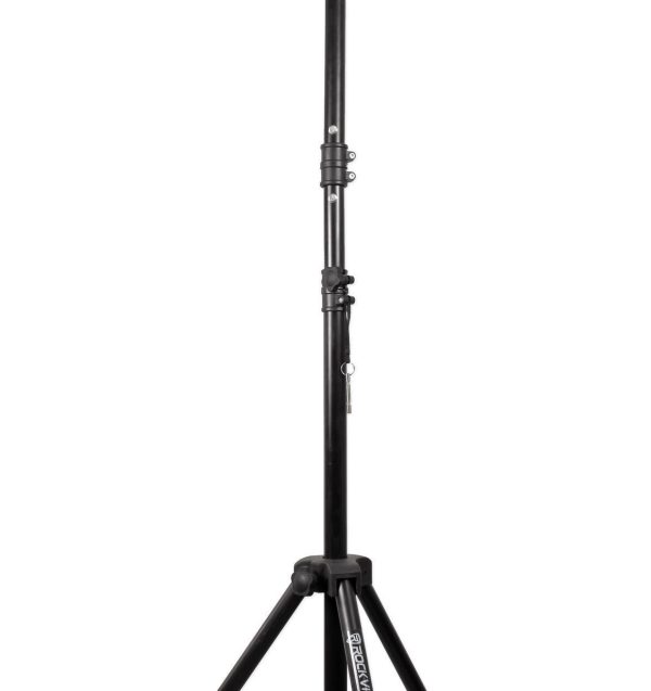 Rockville RVLS1 10  Ft Tripod Lighting Tree Stand w Side Bars - 110lb Capacity For Sale