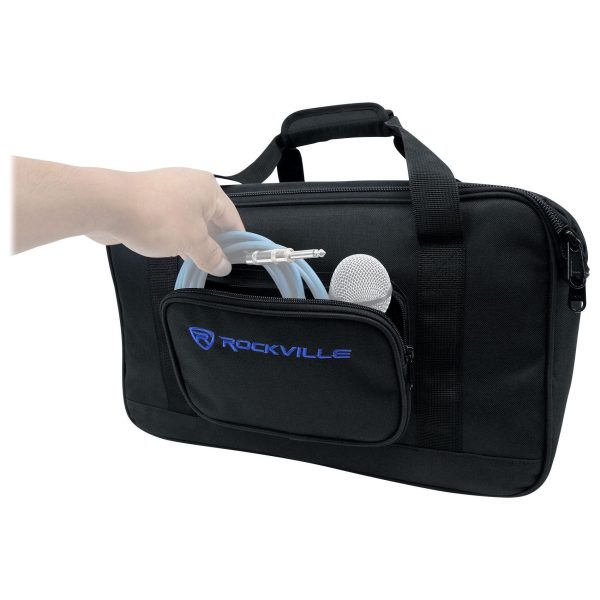 Rockville Water Resistant Speaker Bag Carry Case For FBT JOLLY8RA 8  Speaker Sale