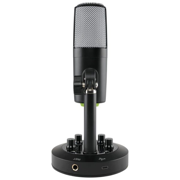 Mackie Chromium USB Recording Zoom Podcast Streaming Microphone w Built-in Mixer Discount