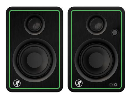 Pair Mackie CR3-X 3  50w Creative Reference Multimedia Studio Monitors Speakers Cheap