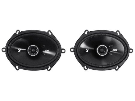 Pair Kicker 43DSC6804 DSC680 6x8 200 Watt 2-Way Car Stereo Speakers 4-Ohm DS680 on Sale