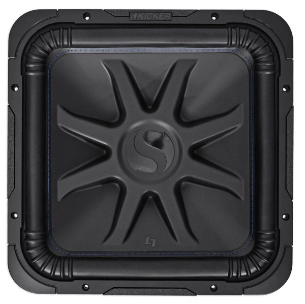 Kicker 15  Solo Baric L7S  L7S154 Solobaric Subwoofer + Vented Sub Box Enclosure on Sale