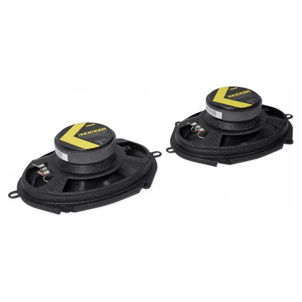 KICKER 46CSS684 6x8  450w Car Audio Component Speakers+2) CSC68 Coaxial Speakers Cheap