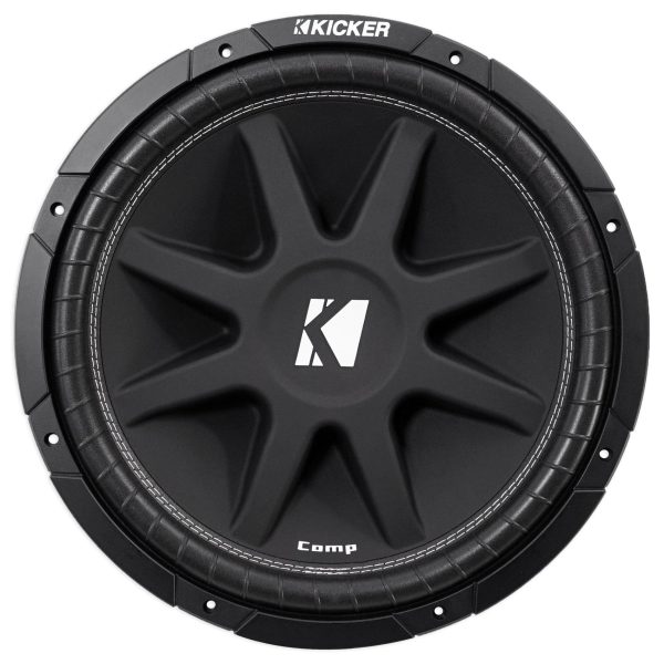 Kicker 43C154 Comp 15  500 Watt SVC 4-Ohm Car Audio Subwoofer Sub Supply