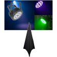 Chauvet DJ Slimpar Pro Tri RGB LED Par Can Wash Light SLIMPARPROTRI+Free Scrim Online Hot Sale