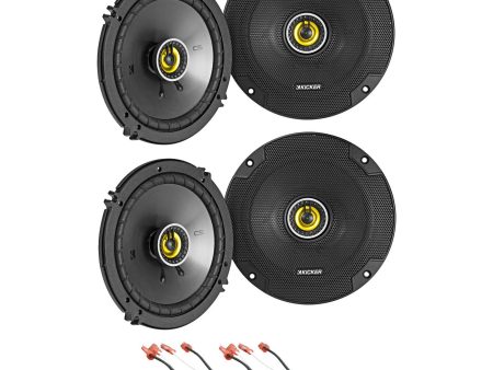 Kicker CSC Front+Rear 6.5  Speaker Replacement Kit For 2013 Nissan Altima Coupe Sale