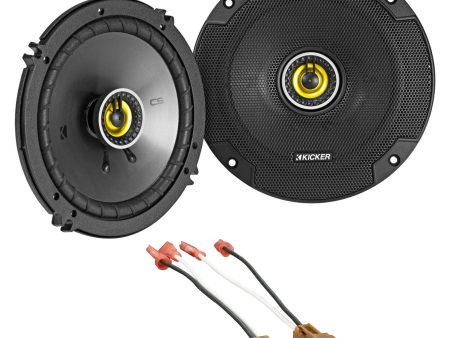 Kicker CSC Rear Deck 6.5  Speaker Replacement Kit For 2013 Nissan Altima Coupe Sale