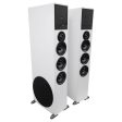 Tower Speaker Home Theater System w Sub For LG UK6090PUA Television TV-White Cheap