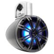 Pair KICKER 45KMTC65 6.5  390w Marine Wakeboard LED Tower Speakers+MTX Amplifier Fashion