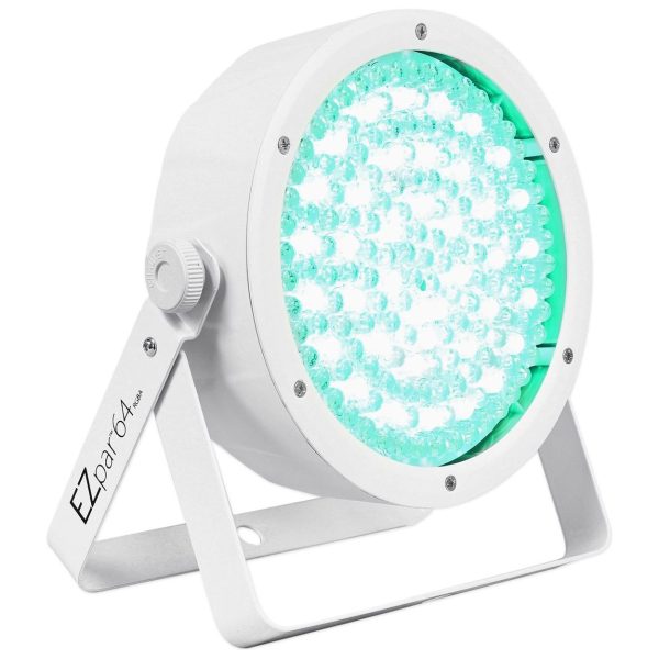 Chauvet DJ EZpar 64 RGBA Battery Power SlimPar Portable Par LED Wash Light White Fashion