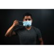 50 Pack CE Approved Class Level 2 Surgical Disposable Face Mask 3-Ply >98% BFE For Discount