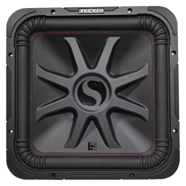 (2) KICKER 45L7R154 15  3600 Watt L7R Car Subwoofers, Solo-Baric Subs L7R154 Fashion