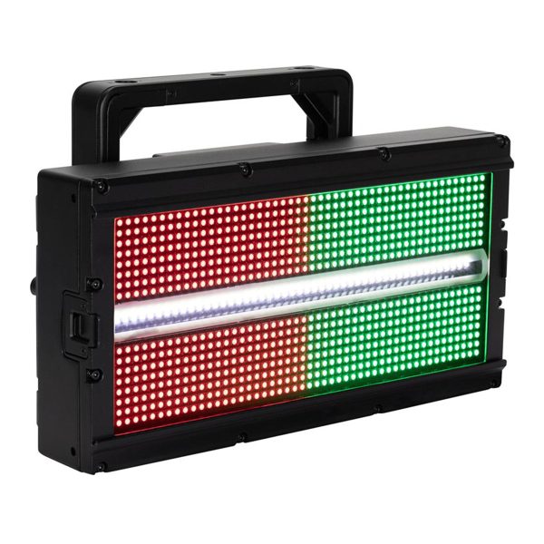 (2) American DJ ADJ Jolt Panel FXIP RGBW SMD LED DMX Strobe Wash Lights For Sale