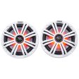 (2) Dual KICKER 45KM84L 8  1200w Marine Boat LED Wakeboard Tower Speakers KM8 Fashion