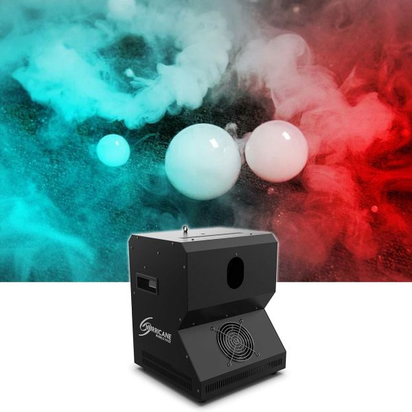 Chauvet Hurricane Bubble Haze Filled Bubbles Atmospheric Hazer Machine w DMX Online now