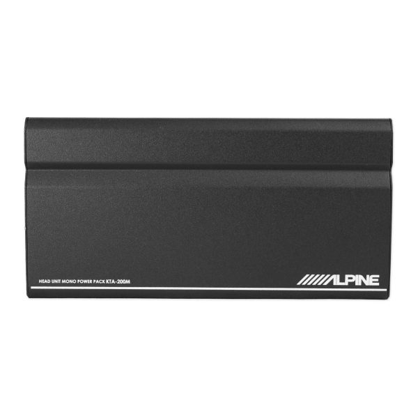 Alpine KTA-200M Mono 400 Watt Amplifier Small Footprint Saddlebag Motorcycle Amp For Sale