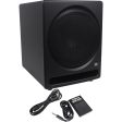 Presonus Temblor T10 10  250 Watt Active Studio Subwoofer Sub+(2) Monitors+Pads For Discount