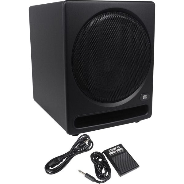 Presonus Temblor T10 10  250 Watt Active Studio Subwoofer Sub+(2) Monitors+Pads For Discount